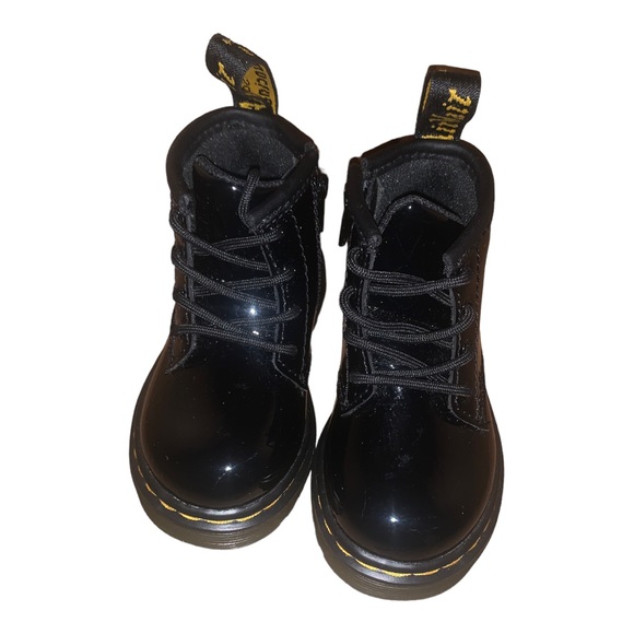 DR. MARTENS 1460 PATENT LAMPER Kids Sz 5 - Picture 5 of 7
